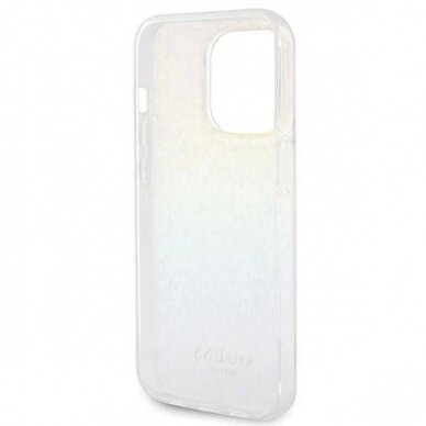 Originalus Guess dėklas IML Faceted Mirror Disco IridescentiPhone 14 Pro Max - Įvariaspalvis 6