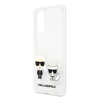 Samsung Galaxy A72 Originalus Karl Lagerfeld dėklas KLHCA72CKTR A72 A725 Permatomas Karl Choupette 5