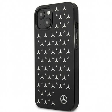 Originalus Mercedes dėklas MEHCP13SESPBK iPhone 13 mini 5,4" Juodas Silver Stars Pattern 1