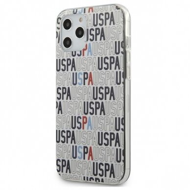 Originalus Us Polo Dėklas Ushcp12Lpcuspa6 Iphone 12 Pro Max Baltas Logo Mania Kolekcija