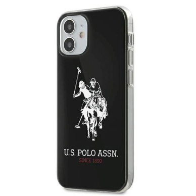 Originalus Us Polo Dėklas Ushcp12Stpuhrbk Iphone 12 Mini Juodas, Blizgus Logo 1