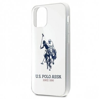 Originalus Us Polo Dėklas Ushcp12Stpuhrwh Iphone 12 Mini Baltas, Blizgus Logo 3