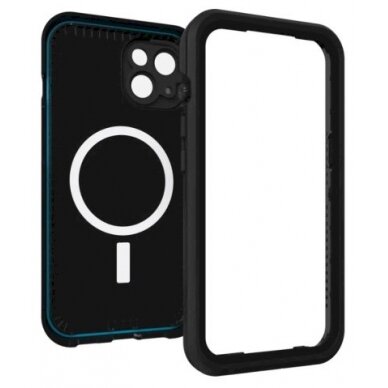 Otterbox Series FRE - shockproof Apsauginis dėklas skirta iPhone 14, pritaikyta su MagSafe (Juodas) [P] 2