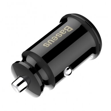 Pakrovėjas Baseus Grain mini 2x USB 3.1A juodas (CCALL-ML01) 5