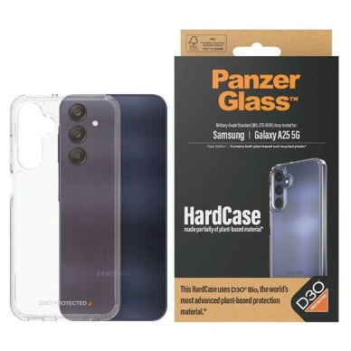 PanzerGlass Apsauginis dėklas D3O® Bio Military Grade certification Samsung Galaxy A25 5G - Permatomas