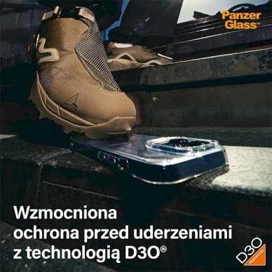 PanzerGlass Apsauginis dėklas D3O Military Grade certification iPhone 15 Pro Max - Permatomas 6