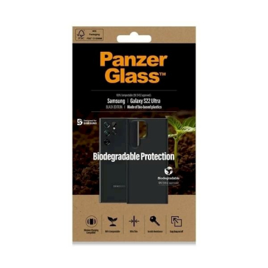 PanzerGlass Biodegradable Dėklas Samsung Galaxy S22 Ultra - Juodas 1