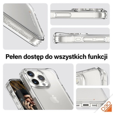 PanzerGlass Bundle 3in1 set Permatomas Dėklas + Plėvelė + kameros apsauga iPhone 15 Pro Max 6