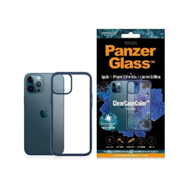 PanzerGlass Dėklas iPhone 12 Pro Max - Permatomas blue