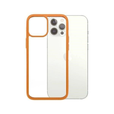 PanzerGlass Dėklas iPhone 12 Pro Max - Permatomas orange 1