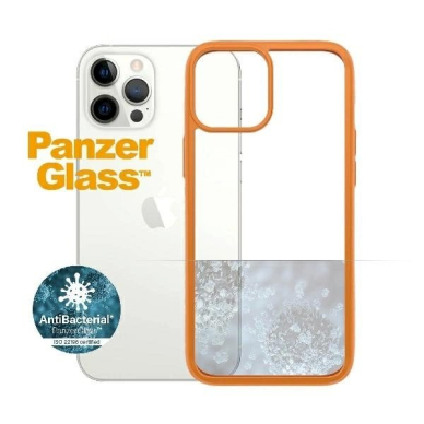 PanzerGlass Dėklas iPhone 12 Pro Max - Permatomas orange 4