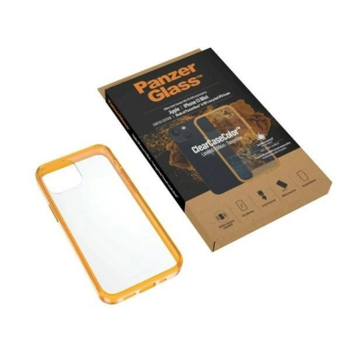 PanzerGlass Dėklas  Military Grade Certified Dėklas iPhone 13 Mini - Permatomas Geltonas 4