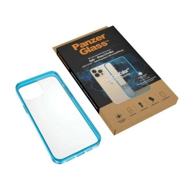 PanzerGlass Dėklas  Military Grade Certified Dėklas iPhone 13 Pro Max - Permatomas Blue 4