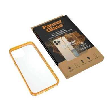 PanzerGlass Dėklas  Military Grade Certified Dėklas iPhone 13 Pro Max - Permatomas Geltonas 4