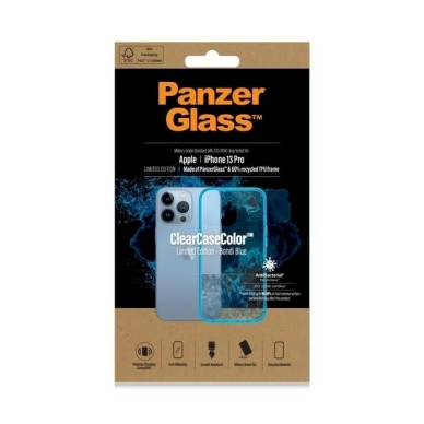 PanzerGlass Dėklas  Military Grade Certified Dėklas iPhone 13 Pro - Permatomas Blue 5