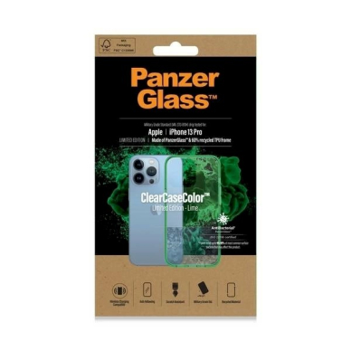 PanzerGlass Dėklas  Military Grade Certified Dėklas iPhone 13 Pro - Permatomas žalias 5