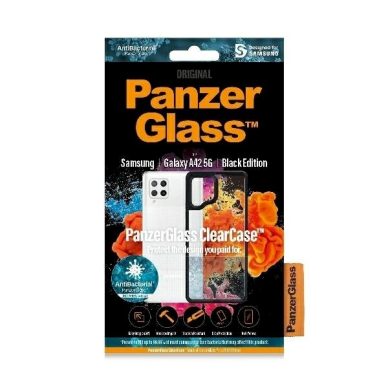 PanzerGlass Dėklas Samsung Galaxy A42 5G - Permatomas Juodas 3