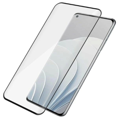 PanzerGlass E2E Microfracture antibacterial Apsauginis stiklas OnePlus 9 Pro / 10 Pro / 11 -Juodas  1