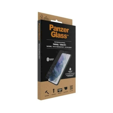 PanzerGlass E2E Microfracture antibacterial Apsauginis stiklas Samsung Galaxy S22+ -Juodas  4