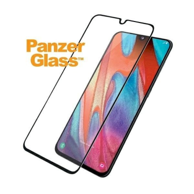 PanzerGlass E2E Regular Apsauginis stiklas Samsung Galaxy A41 -Juodas  1