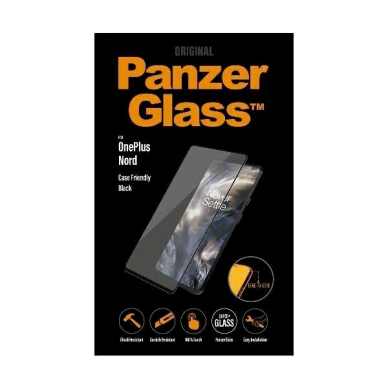 PanzerGlass E2E Super+ Apsauginis stiklas  OnePlus Nord -Juodas  2