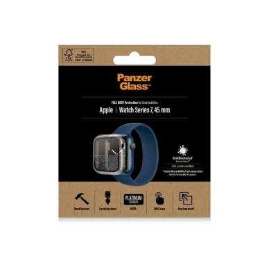 PanzerGlass Full Body Dėklas Apple Watch 7 / 8 45 mm - Permatomas 4