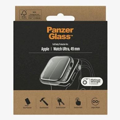 PanzerGlass Full Body Dėklas Apple Watch Ultra 49mm - Permatomas 3