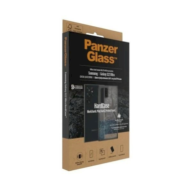 PanzerGlass HardCase antibacterial Military Grade certified Apsauginis dėklas Samsung Galaxy S22 Ultra - Permatomas 2