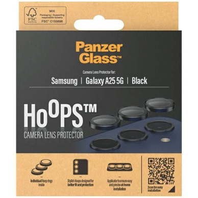 PanzerGlass Hoops Kameros apsauga Samsung Galaxy A25 5G -Juodas  3