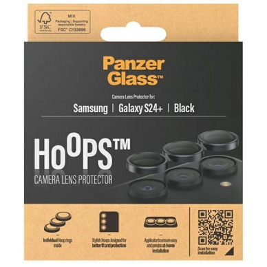 PanzerGlass Hoops Kameros apsauga Samsung Galaxy S24+ -Juodas  3