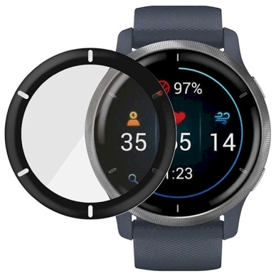 PanzerGlass SmartWatch Ekrano apsauga Garmin Venu 2 / Venu 2 Plus / Vivoactive 4 smartwatches -Juodas  1