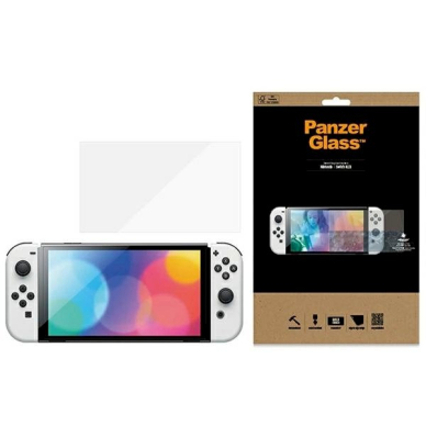 PanzerGlass Standard antibacterial glass Nintendo Switch OLED