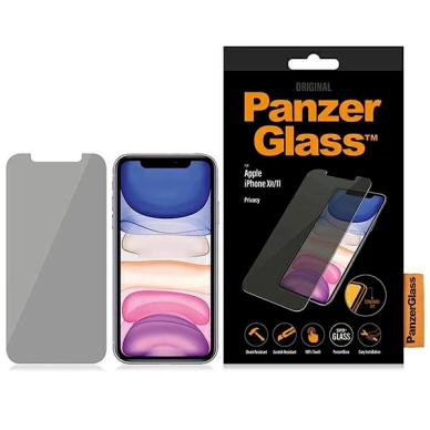 PanzerGlass Standard Fit Apsauginis stiklas privatized iPhone XR/11