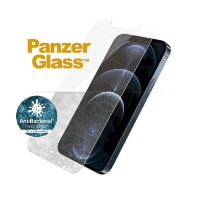 PanzerGlass Standard Super+ antibacterial apsauginis stiklas  iPhone 12 Pro Max 1