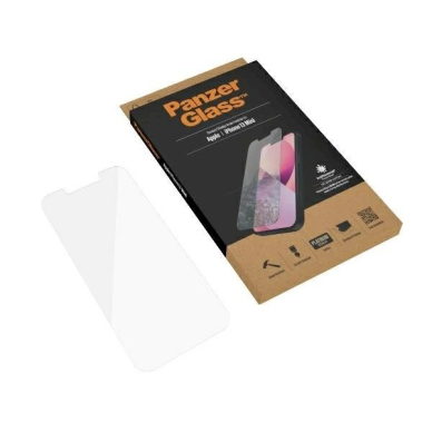 PanzerGlass Standard Super+ antibacterial apsauginis stiklas  iPhone 13 mini 4