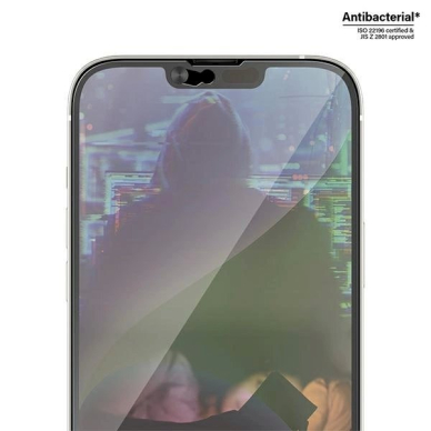 PanzerGlass Ultra-Wide Fit antibacterial apsauginis stiklas camera cover positioner iPhone 14 Plus / 13 Pro Max 1