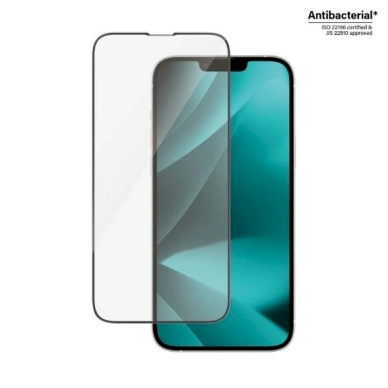 PanzerGlass Ultra-Wide Fit Antibacterial apsauginis stiklas  iPhone 14 Plus / 13 Pro Max 1