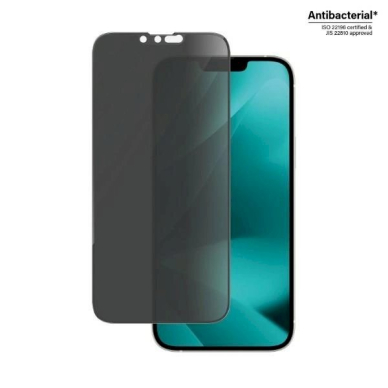 PanzerGlass Ultra-Wide Fit apsauginis stiklas  Antibacterial PrivacyPositioner iPhone 14 Plus / 13 Pro Max 1