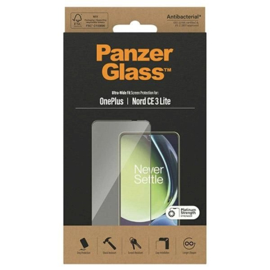 PanzerGlass Ultra-Wide Fit apsauginis stiklas  OnePlus Nord CE 3 Lite 2