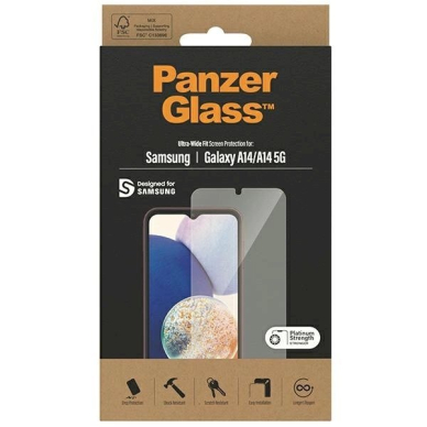 PanzerGlass Ultra-Wide Fit apsauginis stiklas  Samsung Galaxy A14 5G / A14 2