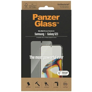 PanzerGlass Ultra-Wide Fit apsauginis stiklas  Samsung Galaxy S23 2