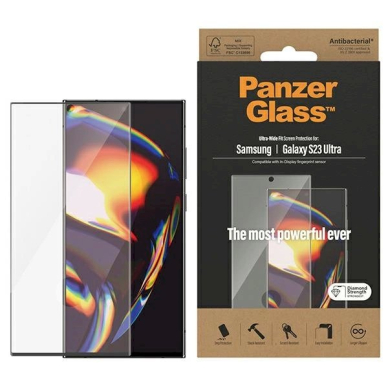 PanzerGlass Ultra-Wide Fit apsauginis stiklas  Samsung Galaxy S23 Ultra S918