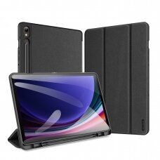 Planšetės dėklas Dux Ducis Toby stylus case su smart sleep function skirta Samsung Tab A9 Plus 11" tablet - Juodas