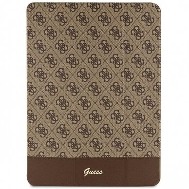 Planšetės Dėklas Cover Guess iPad Pro 12.9" Rudas 4G Stripe Allover