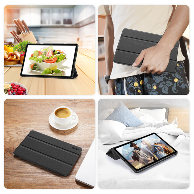 Planšetės dėklas Dux Ducis Domo smart sleep case skirta Xiaomi Redmi Pad SE 11" tablet - Juodas 6