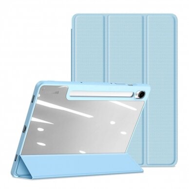 Planšetės dėklas Dux Ducis Toby case su flip stand skirta Samsung Galaxy Tab S9 FE - Mėlynas 11