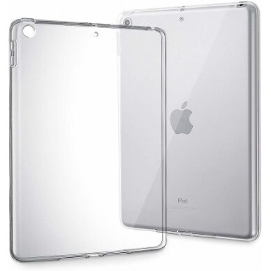 Plonas Silikoninis Dėklas Nugarėlė "Slim Case Ultra" Ipad 10.2'' 2019 / Ipad Pro 10.5'' 2017 / Ipad Air 2019 Permatomas