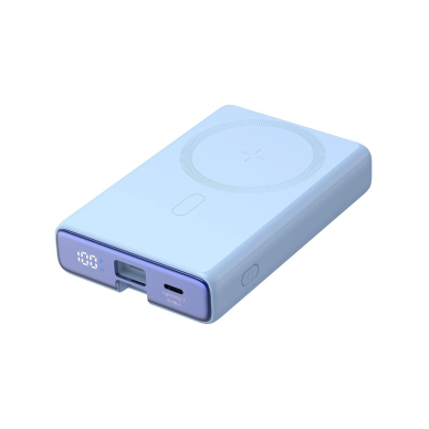 Powerbank Joyroom JR-PBM01 magnetic 10000mAh 20Wstand + Lightning Kabelis - USB-C - blue 1