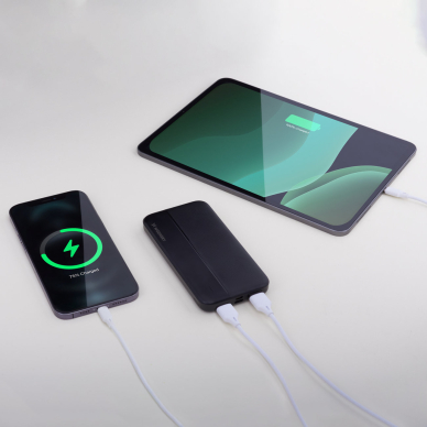 Powerbankas Wozinsky 10000mAh 2 x USB Juodas (WPBBK1) 1