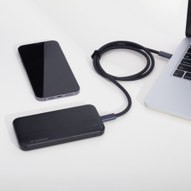 Powerbankas Wozinsky 10000mAh 2 x USB Juodas (WPBBK1) 3